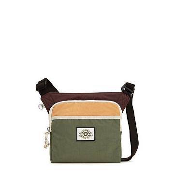 Kipling Almiro Crossbodytassen Olijfgroen | België 2160CT